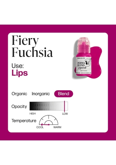 Perma Blend Fiery Fuchsia Kalıcı Makyaj Dudak Pigmenti 15ml