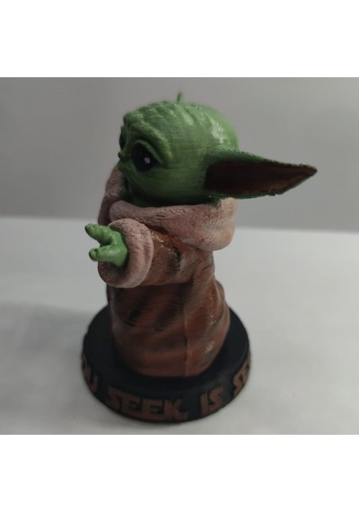 Baby Yoda Figürü - 3d Baskı