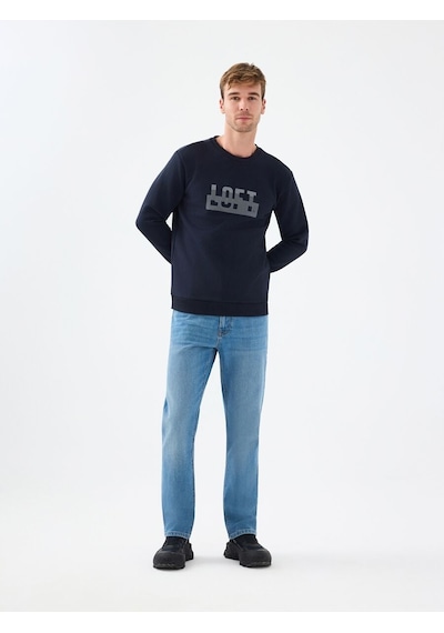 LOFT Regular Fit Erkek Sweatshirt Lf2041178 Q1.v1 Koyu Lacivert