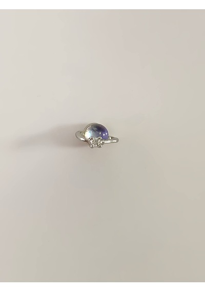 Eva Takı Store Gezegen Yıldız Model Kıkırdak Tragus Helix Piercing Gümüş Renk Küpe Gümüş