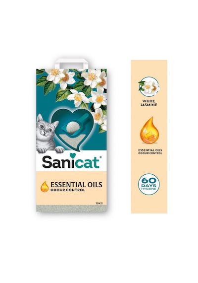 Sanicat Essential Oils Yasemin Kokulu Kedi Kumu 10kg