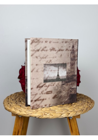 Rabsev Fotoğraf Albümü 10x15cm 200 Fotoğraf Kapasiteli Renkli Sevgi Desenli Anı Albümü