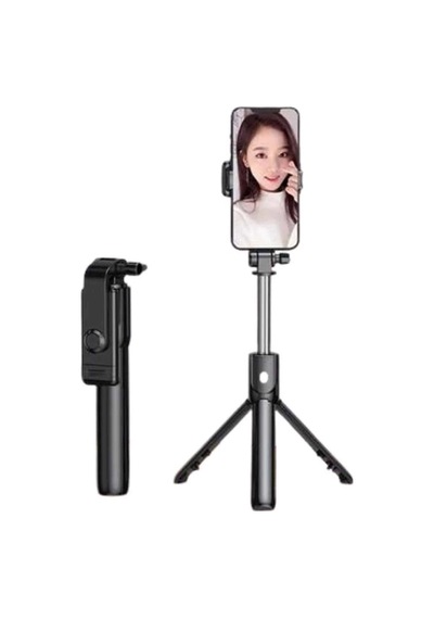 Selfie Çubuğu Tripod Bluetooth Kumandalı Selfie Çubuğu Telefon Tutucu .