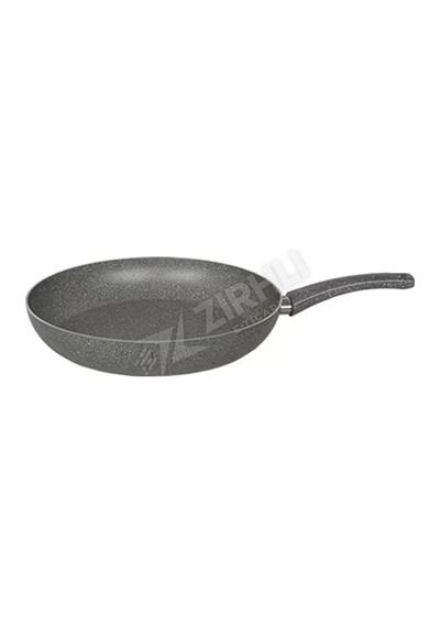 3 Adet Mehtap Tava 24 Cm Gri Granit 2.5mm Renkli