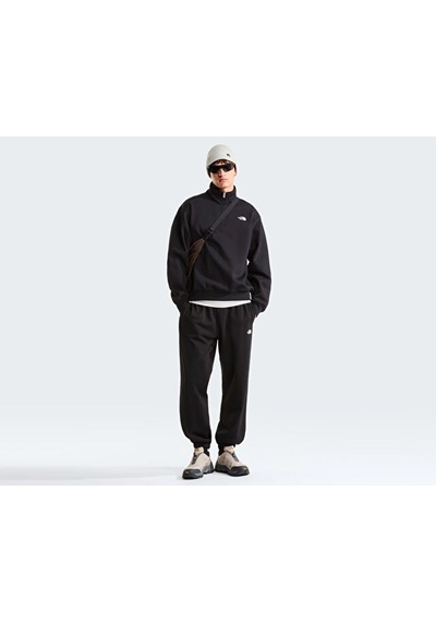 The North Face M Tnf Essentıal Sımple Dome Rlx 1/4 Zıp Erkek Outdoor Sweatshirts Nf0a8fd8jk31 Siyah