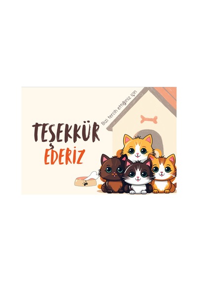 100 Adet Teşekkür Kartı Sipariş Kartı Tebrik Kartı Paketleme Kartı Kargo Kartı Kartvizit Not Kartı - Bej - 171