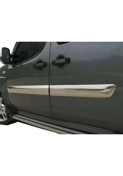 Fiat Doblo 1 Yan Kapı Çıtası 4 Prç Krom Geniş 2006-2010