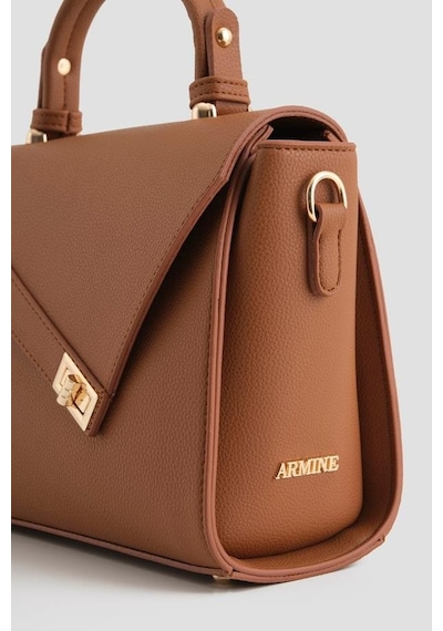 Armine 405 Omuz Askılı Kadın El Çanta Taba