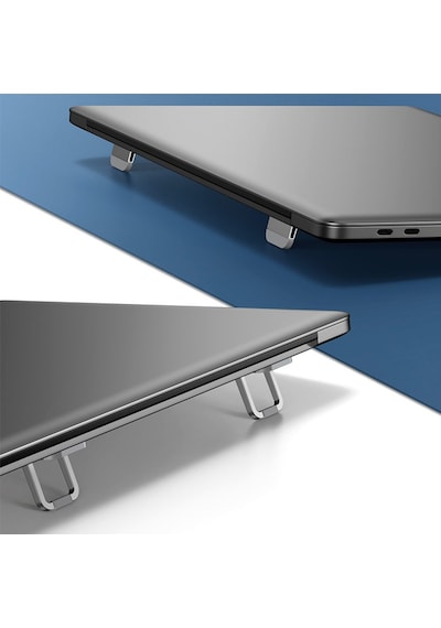 Baseus LUZC000012 Katlanabilir Portatif Apple Uyumlu MacBook Dizüstü Stand Ayağı