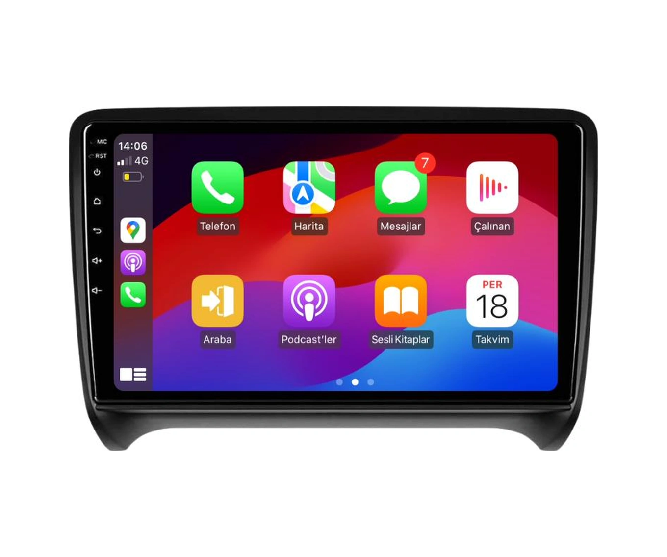 Audi Tt Android Multimedya Sistemi 2-32 For-x 2006-2014 9"