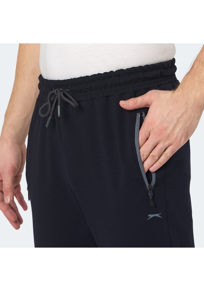 Slazenger NEAL KTN Erkek Fermuar Cepli Lacivert Eşofman Altı