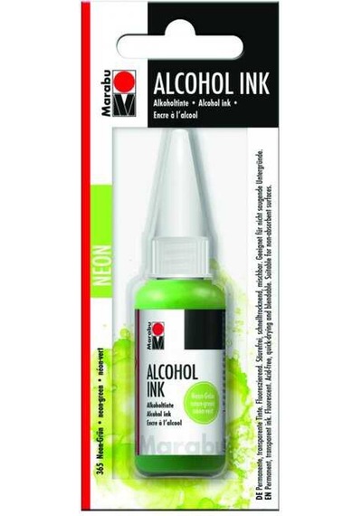 Marabu Alcohol Ink - Alkol Mürekkep 20Ml - Neon Green