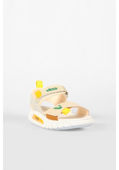 Vicco Dekan Hafif Unisex Çocuk Bej Sandalet Bej