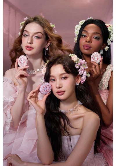 Flower Knows Midsummer Fairytales Velvet Embossed Blush Allık Allıklar Blooming Days 4