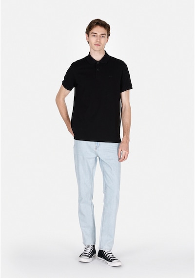 Colin's Colins Regular Fit Polo Yaka Düz Erkek Siyah Kısa Kol Tişört Cl1073960 Q1.v2 Blk Siyah