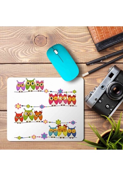 Baykuşlar Baskılı Mouse Pad Mousepad Baskılı Mouse Pad Mousepad.jpg