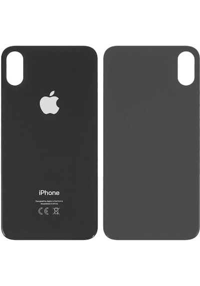 TeknikEvim Apple Uyumlu iPhone X Arka Pil Batarya Kapağı (Cam) (275873428)