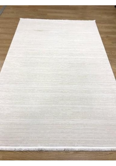 İpek Halı Sardes 6113 A Bej Düz Modern Salon Halısı