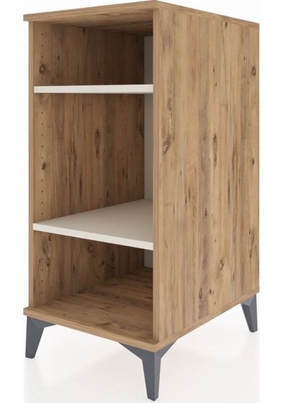 Kronos Komodin 2 Raflı 44x59x96 Çam-aytaşı Atlas Çam
