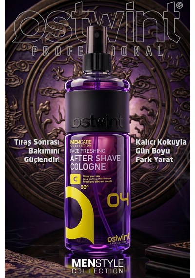 Ostwint After Shave Oryantal Kokulu Tıraş Kolonyası No:4 400ml - Erkek Bakımında Etkili Ve Kalıcı Koku