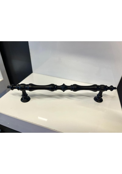 Ada Metal Kulp 128mm Mat Siyah Dolap Kapak Modern Tv Ünite Çekmece Mobilya Komidin Vestiyer Mat Siyah
