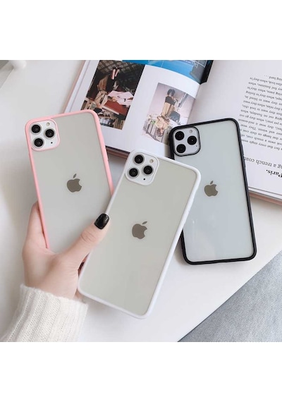 Apple Uyumlu iPhone 12 Pro Uyumlu Zore Endi Kılıf-beyaz Beyaz -
