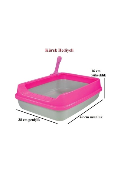 Keyf Lüks Açık Kedi Tuvaleti