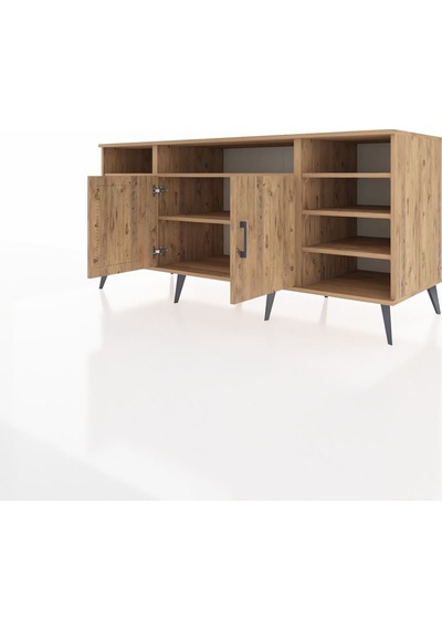 Kronos Konsol 8 Raflı 2 Kapaklı 176x59x83 Çam-çam/çam Çam/çam Kronos Konsol 8 Raflı 2 Kapaklı 176x59x83 Çam-çam/çam Çam/çam