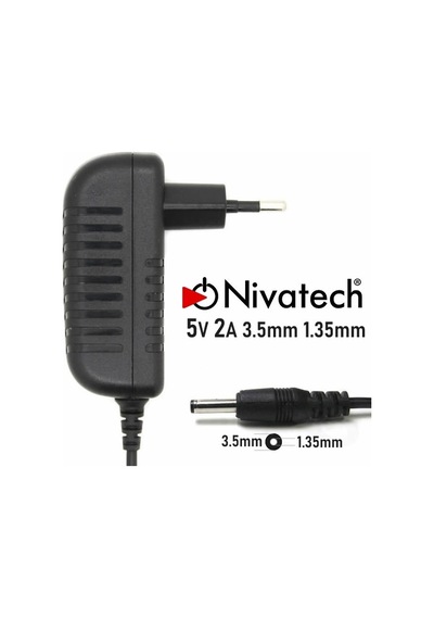 Nivatech Tablet Adaptörü 5V 2A 3.5Mm 1.35Mm