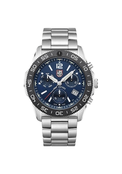 Luminox Xs.3144 Pacıfıc Dıver Chronograph 3140 Erkek Kol Saati Metalik