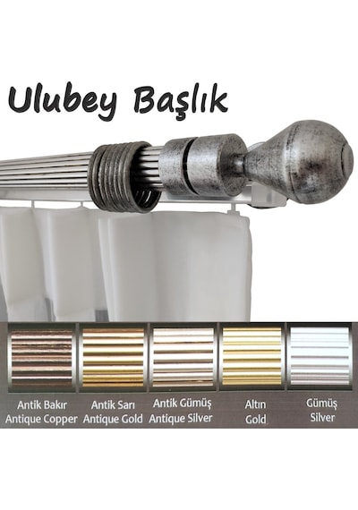 Rustik Metal Halkalı + Raylı