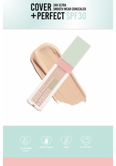 Show By Pastel Cover+Perfect Ultra Kapatıcı SPF30 302 Light