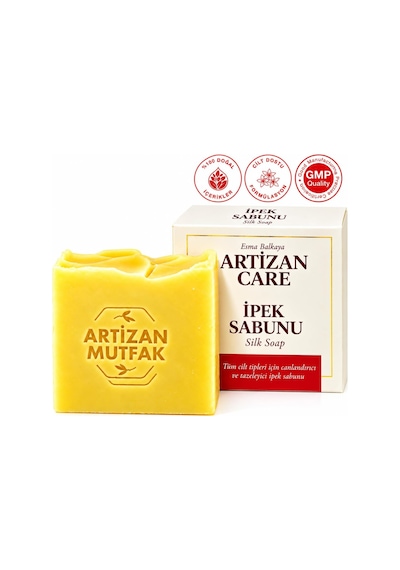 Tr Artizan Care İpek Sabunu - 110 G Doğal İçeriklerle El Yapımı Katı Sabun - El Vücut Ve Saç İçin - So Diğer