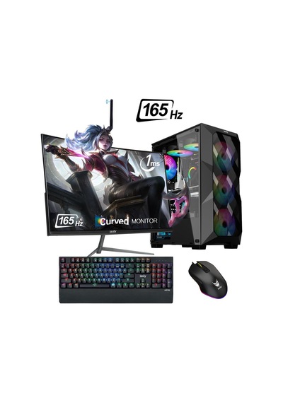 Izoly ST999078 i7-10700F 16 GB 512 GB M.2 NVMe GTX1660S 6 GB 24" Free Dos Masaüstü Oyuncu Bilgisayarı