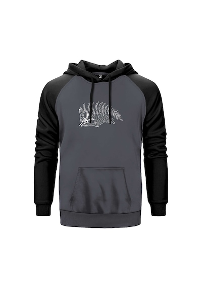 The Last Of Us Ellie Tattoo Gri Renk Reglan Kol Sweatshirt Gri