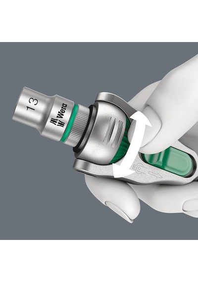 Wera Zyklop Speed Cırcır Anahtar Seti 8100 Sa 6 1/4 Inç Tahrik, M