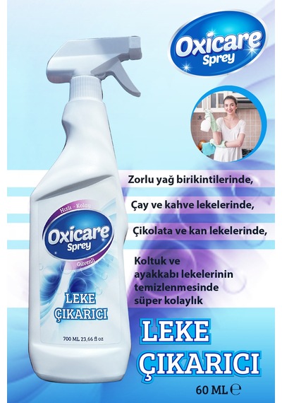 Oxicare Süper Kumaş Yüzey Leke Çıkarıcı 700 ML