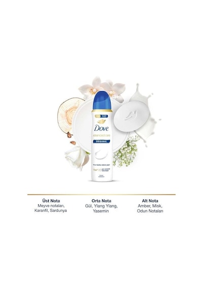 Dove Deo 150ml Advanced Care Original Diğer