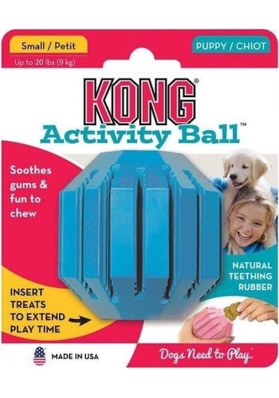 Kong Activity Ball Çok Amaçlı Yavru Köpek Oyuncağı S