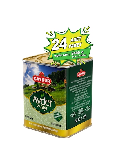 Ayder Çayı 100 Gr. Yirmidörtlü Paket