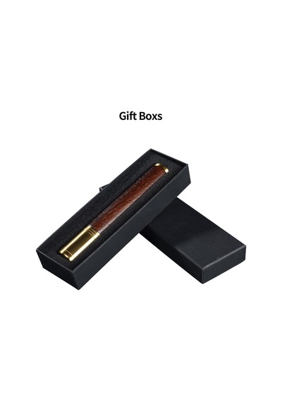Cigarloong Ahşap Metal Puro Kılıfı Tekli Gold 60 Ring
