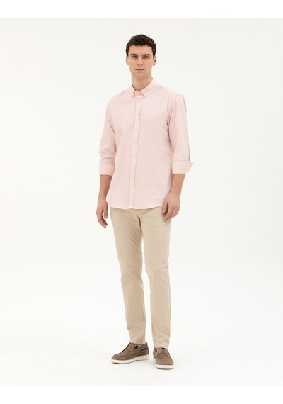Pierre Cardin Erkek Bej Pantolon Kanvas-chino 50288511-vr011 Bej