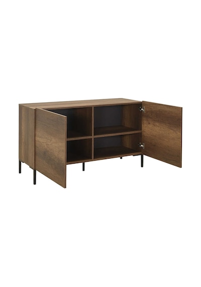 Roma 2 Kapaklı Modüler Tv Ünitesi - Koyu Ceviz Oslo Ceviz 120x70x43 Cm Gxyxd