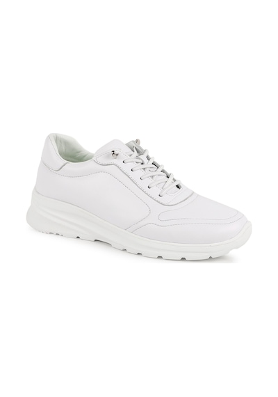 Libero Kadın Spor Ayakkabı L10.2273 Beyaz Hakiki Deri Bağcıklı Hafif Kalın Eva Taban Rahat Yürüyüş Comfort Sneaker Libero Kadın Spor Ayakkabı L10.2273 Beyaz Hakiki Deri Bağcıklı Hafif Kalın Eva Taban Rahat Yürüyüş Comfort Sneaker