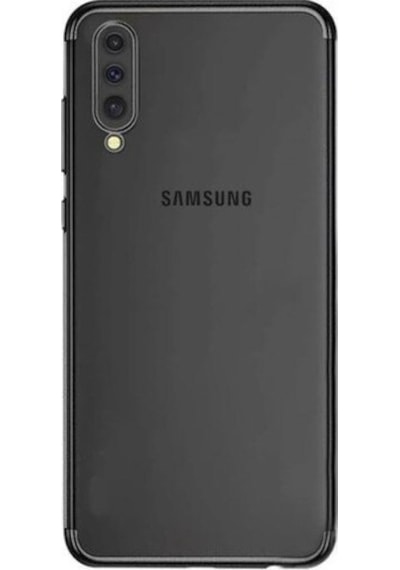 Sunix A70 Model Renkli Köşeli Lazer Kesim Silikon Kılıf