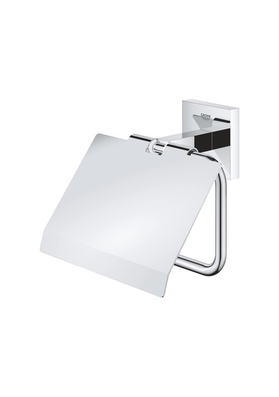 Start Cube Quickfix Tuvalet Kağıtlığı Kapaklı , Duş, Banyo Aksesuarları, Krom, 41102000
