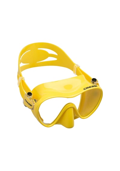 Albashop Cressi F1 Frameless Dalış Maskesi Yellow-Yellow Yetişkin