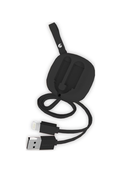 Konfulon S80 2A Lightning Kablo Apple iPhone Uyumlu 20 CM - 1 M Siyah