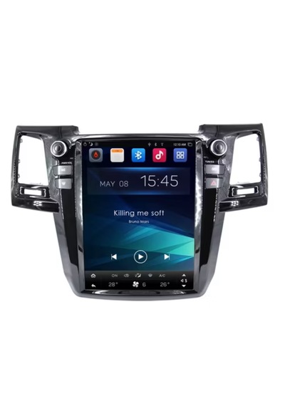 Foxus Toyota Hılux Fortuner Vıgo 2005 2014 4gb Ram 64gb Hafıza Android Dokunmatik Ekran Oto Teyp - Carplay Wifi Gps Bluetooth Kamera Destekli Oem