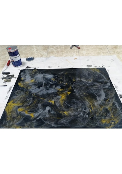 İsonem Liquid Marble Tezgah Ve Zemin Kaplaması 5 Kg Set Gold